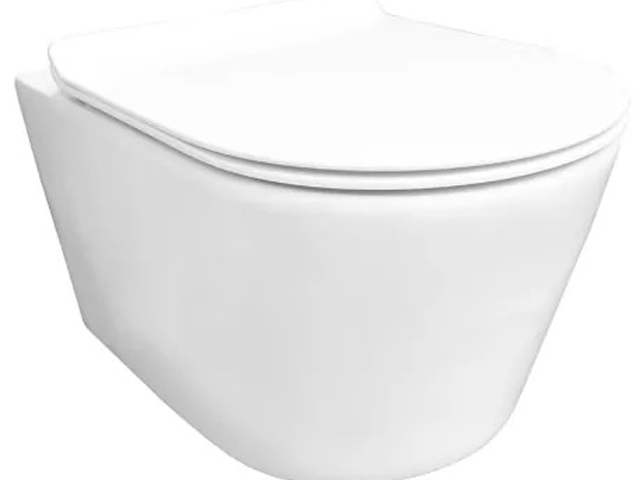 WC SUSP RIMLESS + ABATT SOFTCLOSE BLANC