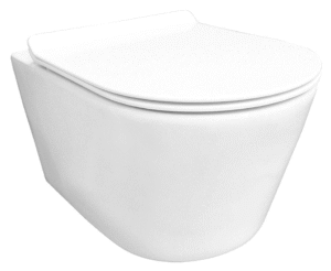 WC suspendu rimless + abattant softclose blanc